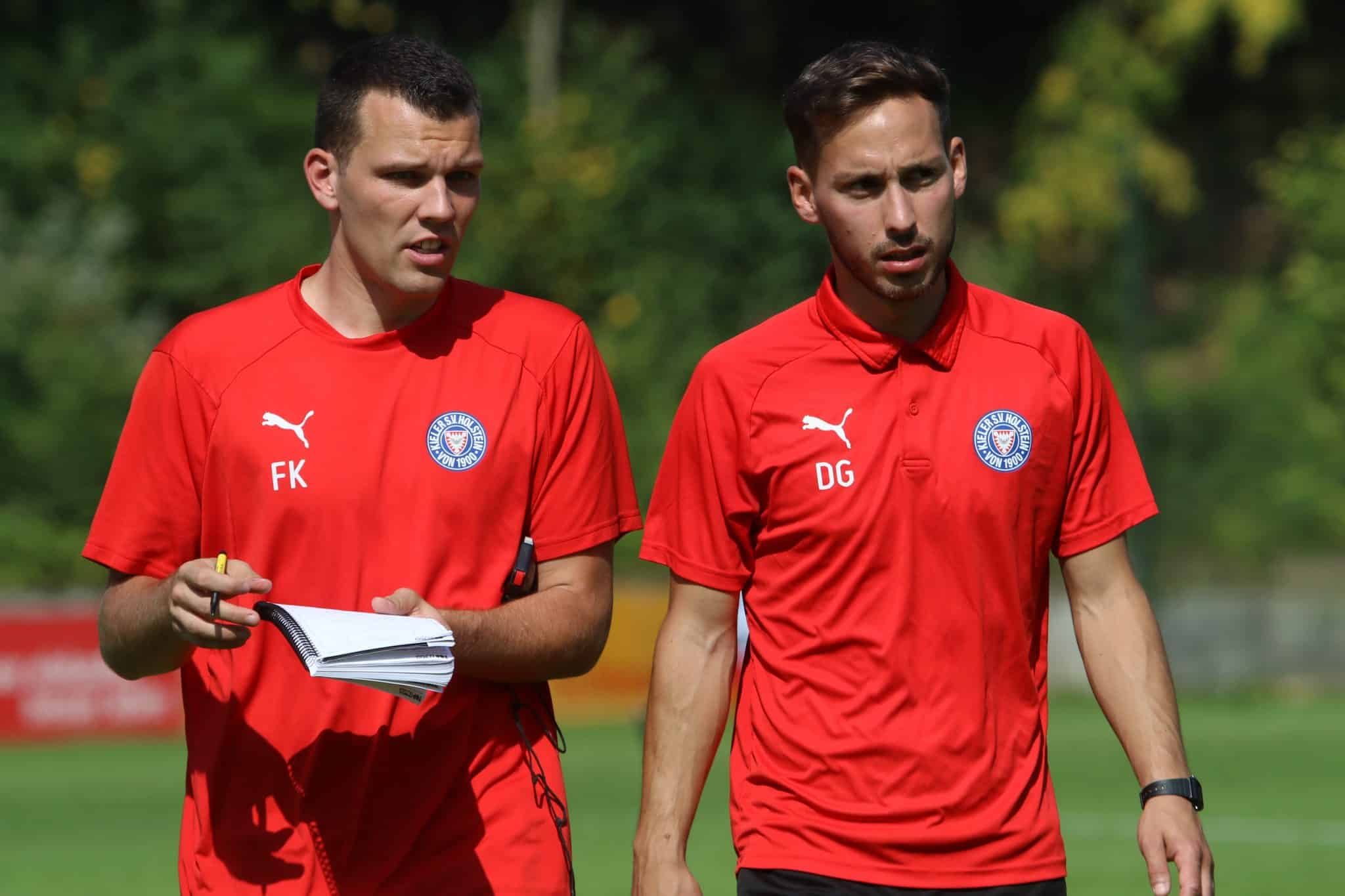 20190831 U19 Trainerteam Fredy Kaps und Dominik Glawogger gegen Werder